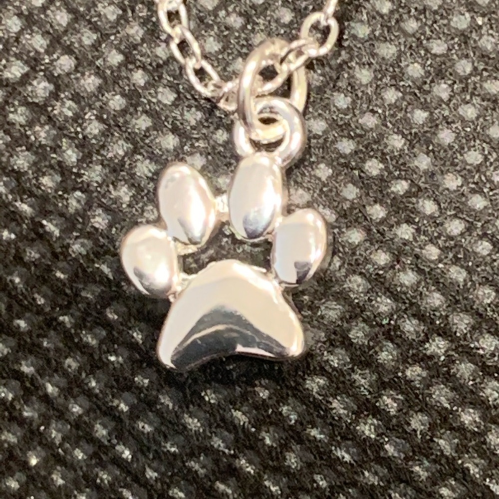 New! Paw Print Adjustable Necklace